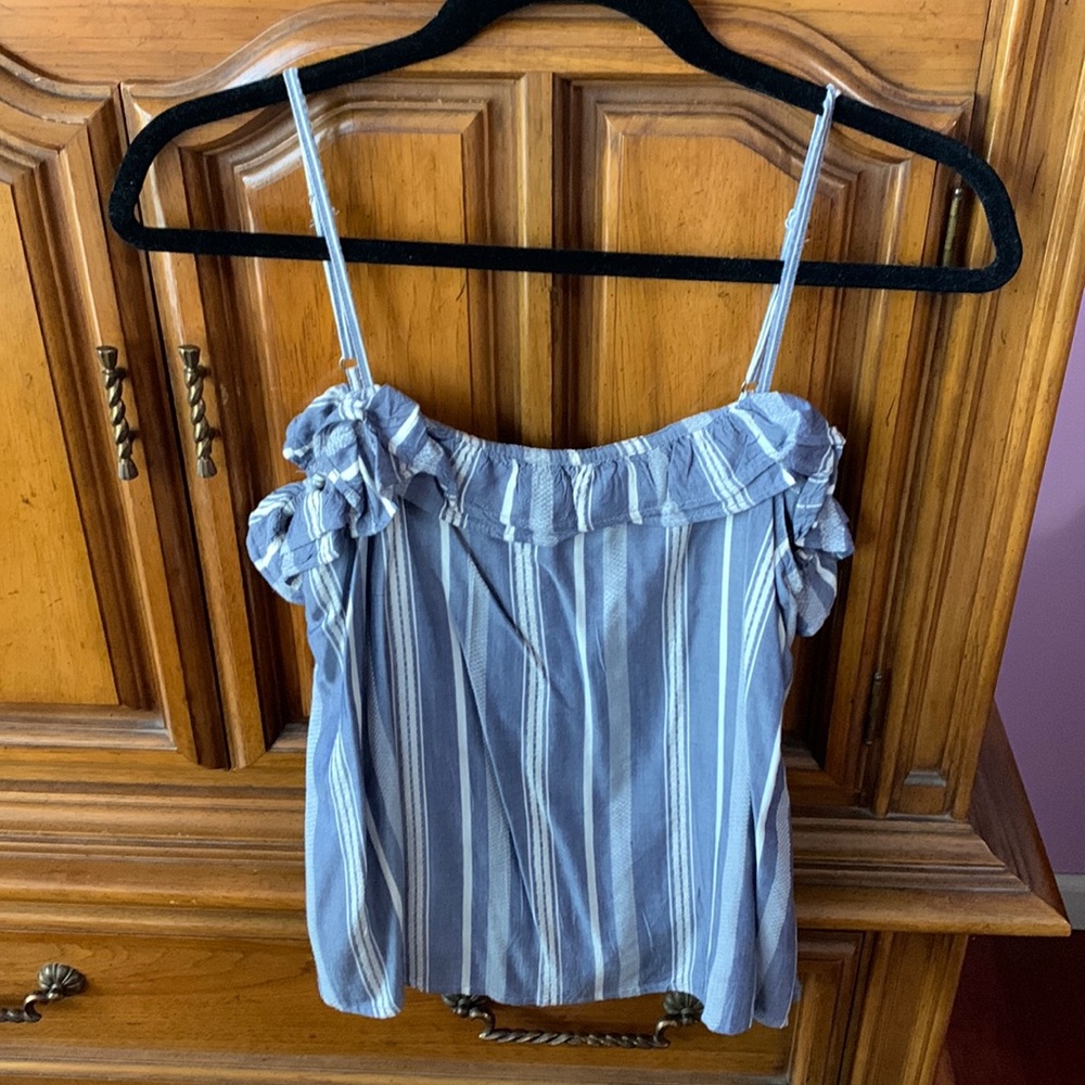 Hollister Striped Coastal Tank Top